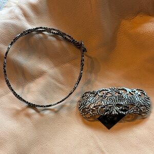 VTG France Luxe Barrette & Headband Set